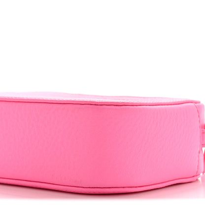 Balenciaga Calfskin Kittens Logo XS Everyday Camera Bag Acid Pink 10 of 13
