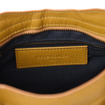Balenciaga Agneau Classic Hardware Mini City Jaune Moutarde 7 of 9