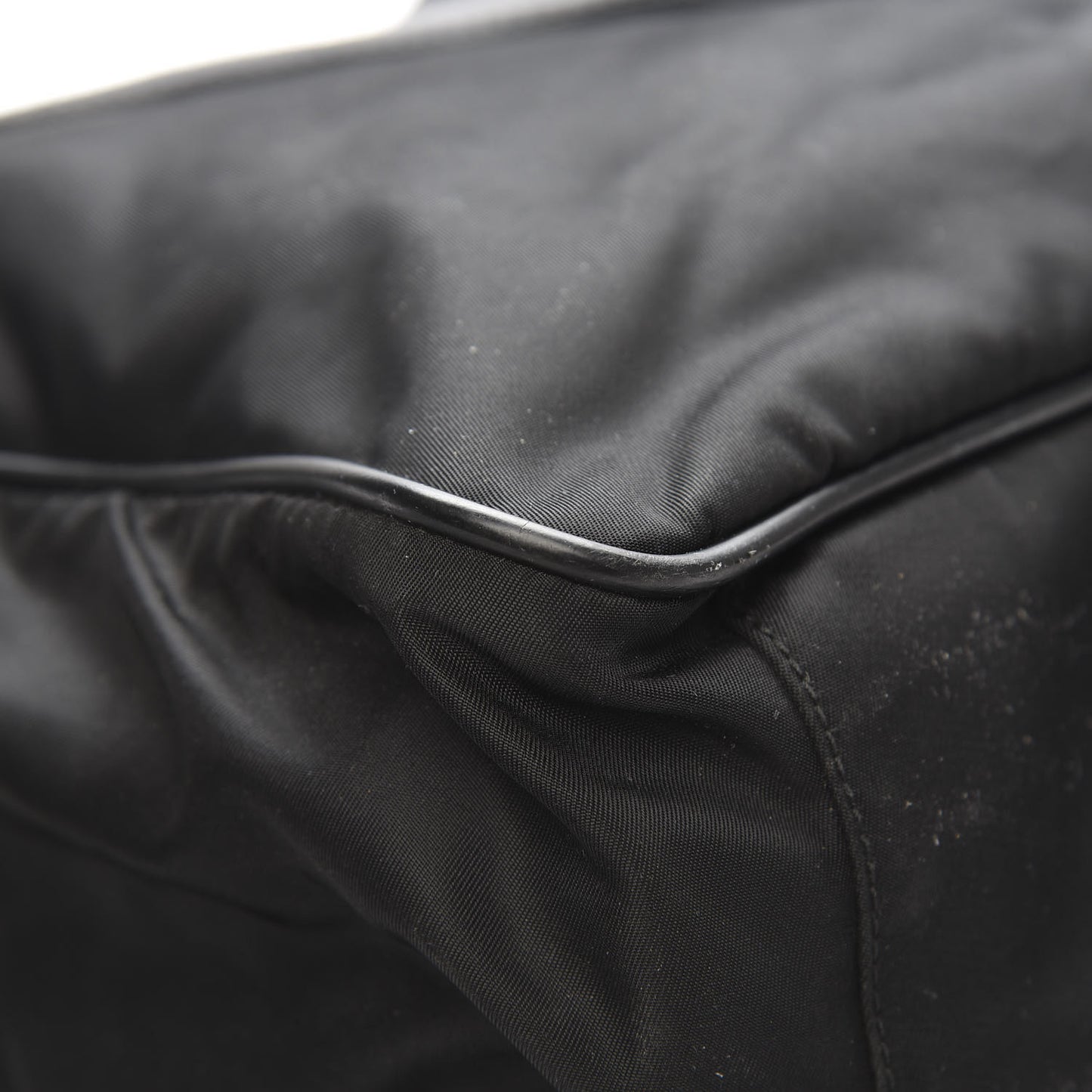 Tessuto Nylon Viaggio Travel Bag Black