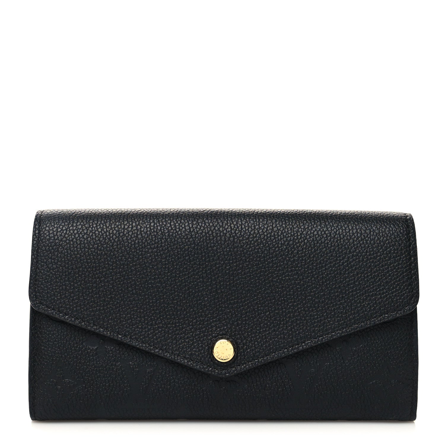 Louis Vuitton Empreinte Sarah Wallet NM Black 1 of 9