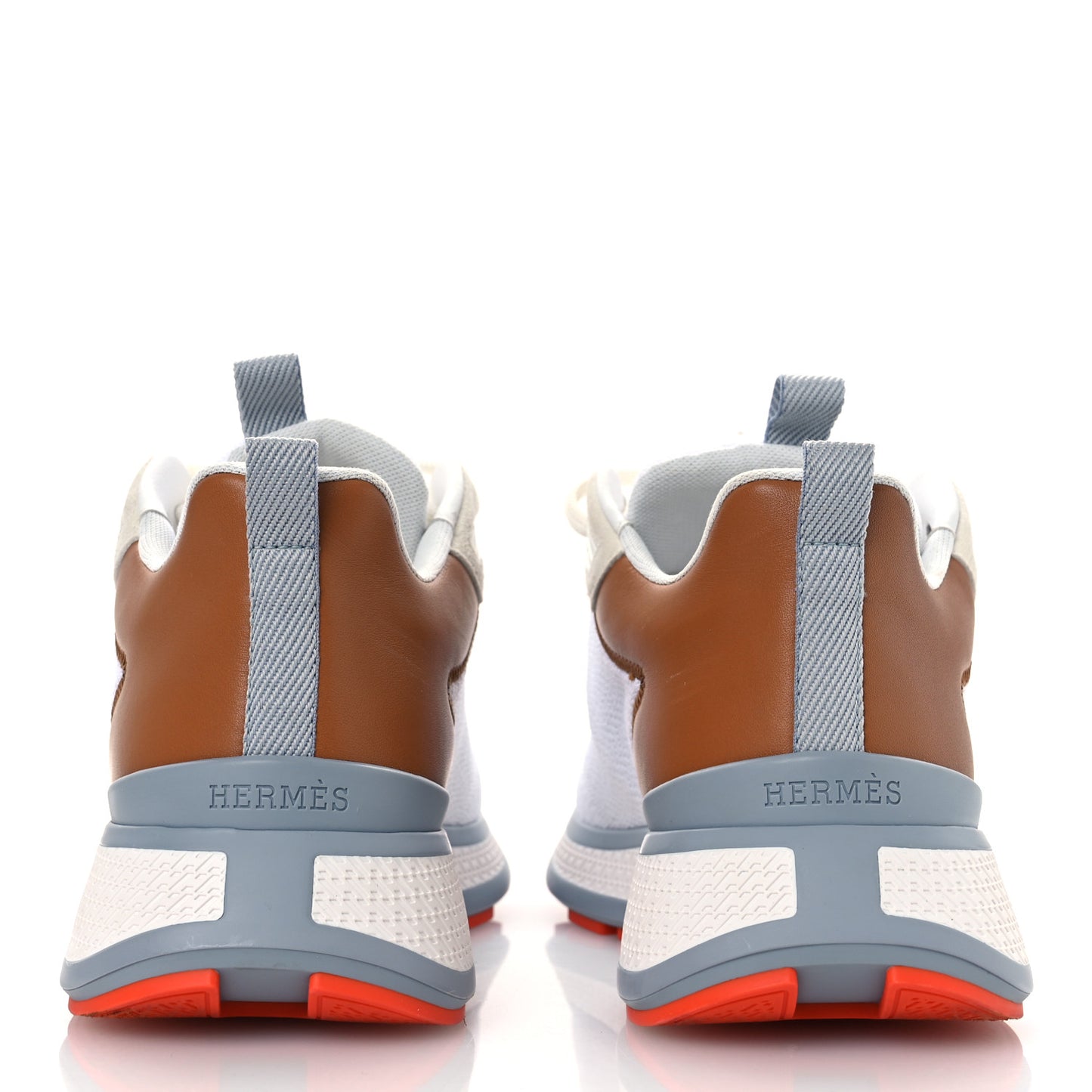 Technical Knit Suede Heros Sneakers 37 White Naturel