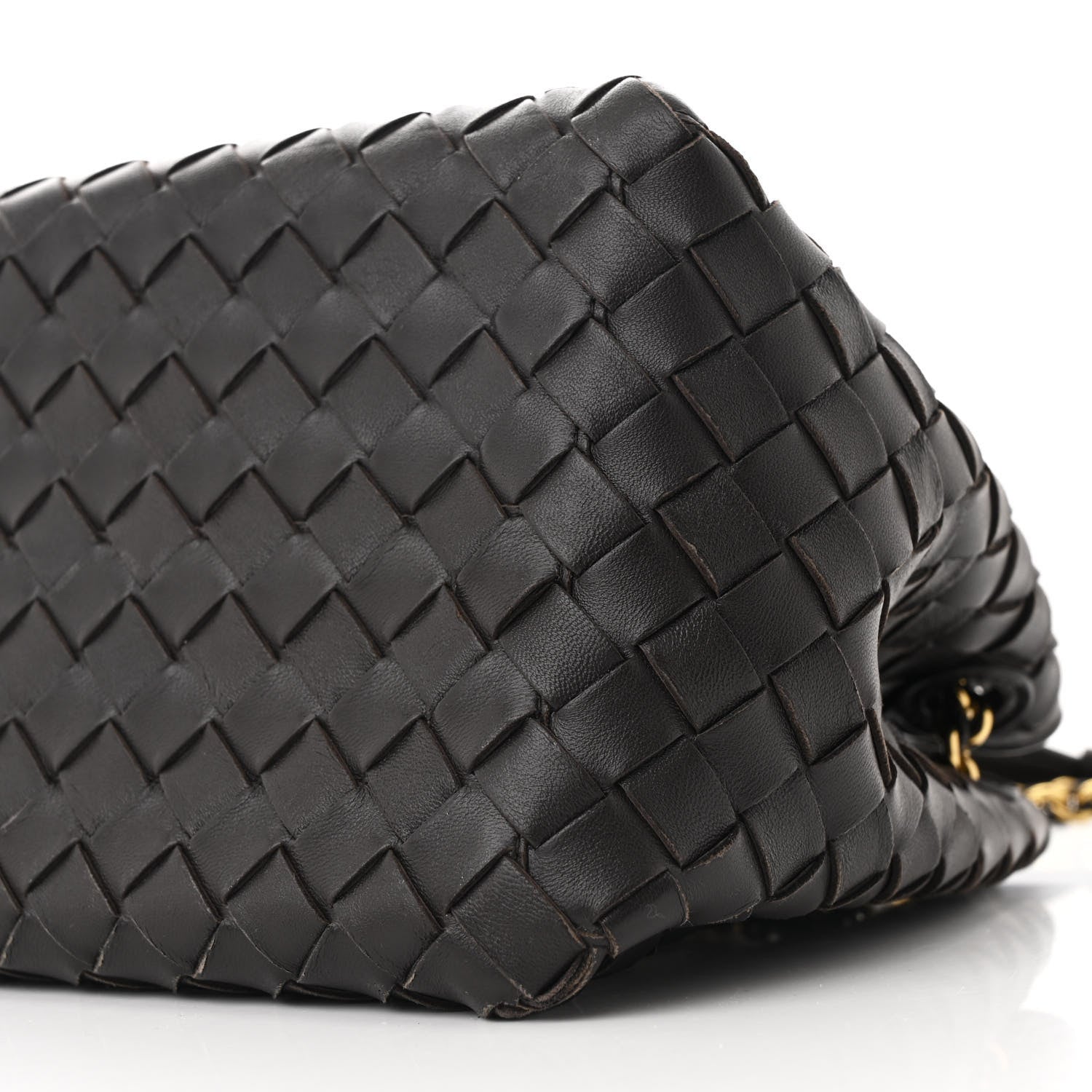 Bottega Veneta Nappa Intrecciato Small Parachute Chain Shoulder Bag Fondant 9 of 9