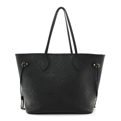 Louis Vuitton Empreinte Monogram Giant Neverfull MM Black 1 of 14