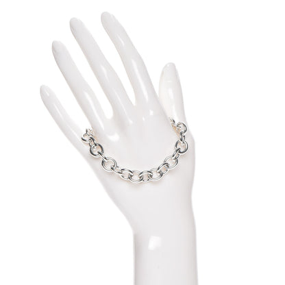 Hermes Sterling Silver Chain Toggle Bracelet 2 of 6