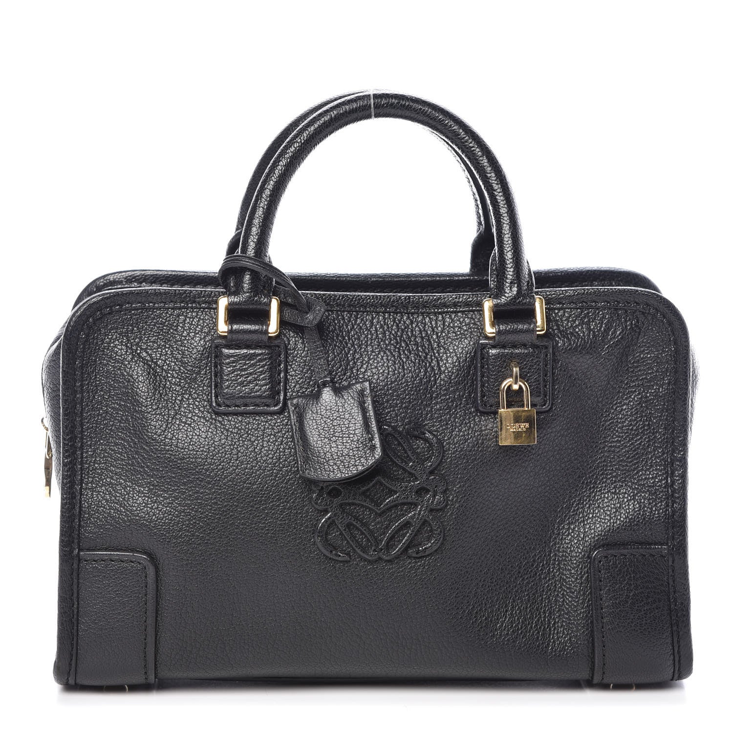 Loewe Goatskin Amazona 23 Black 1 of 8