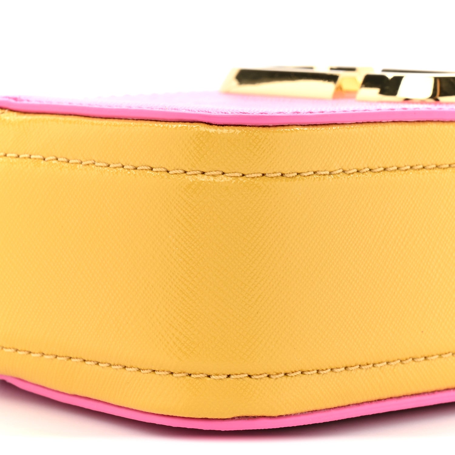 Marc Jacobs Saffiano Small Snapshot Camera Bag Pink Multicolor