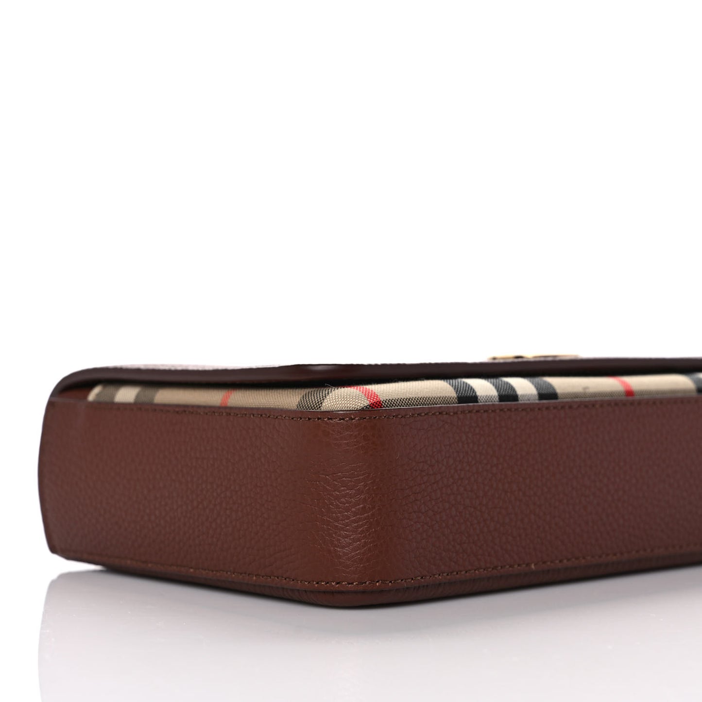 Calfskin Vintage Check New Hampshire Bag Archive Beige Tan
