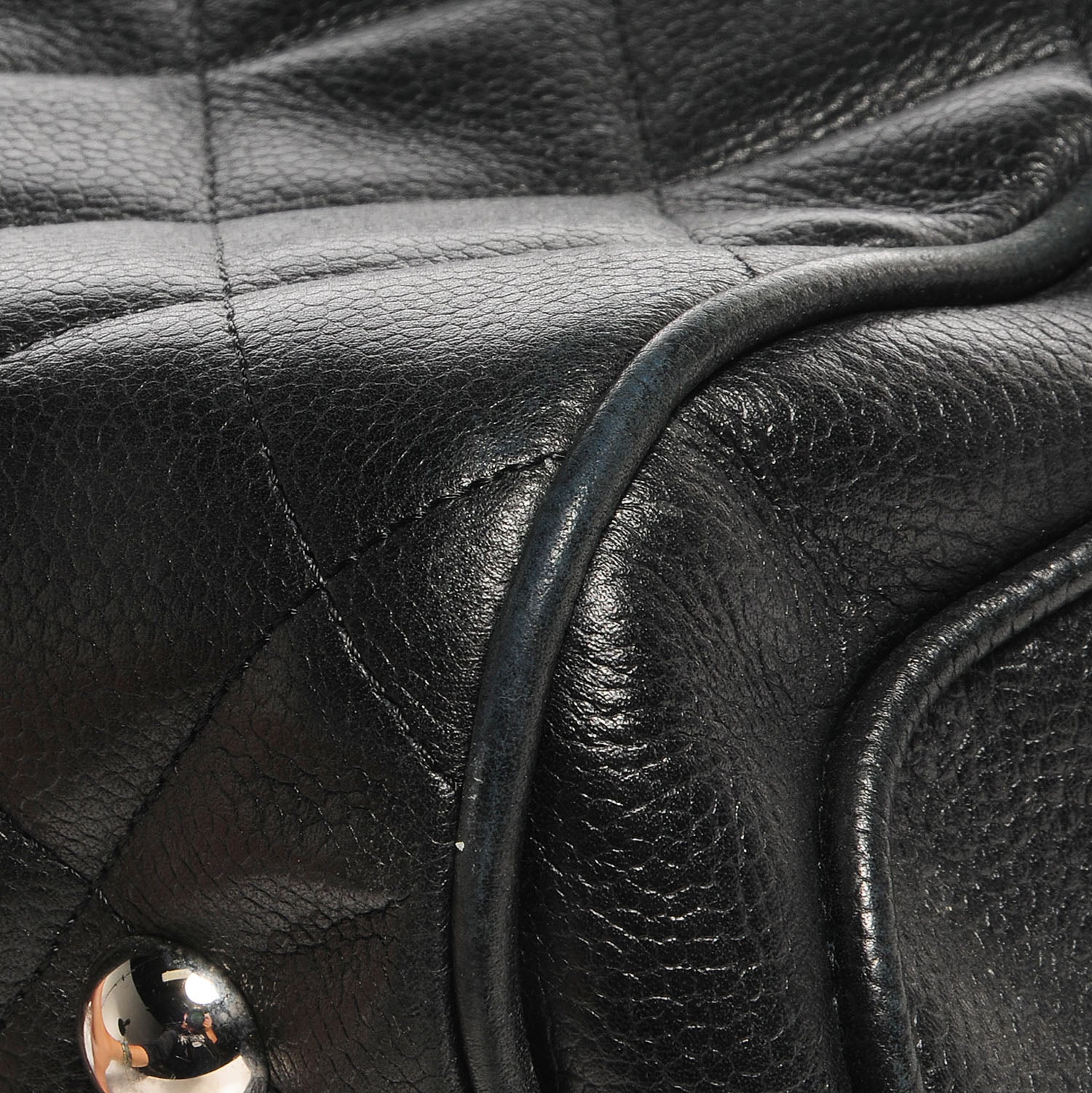 Chanel Caviar Quilted Timeless Tote Black 6 of 9