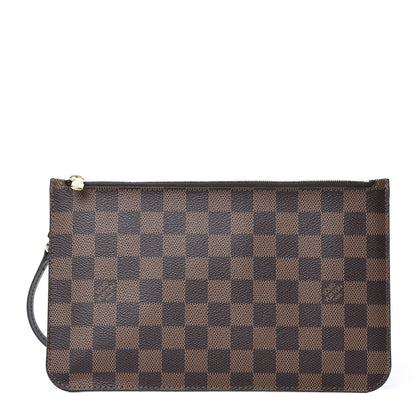 Louis Vuitton Damier Ebene Neverfull MM GM Pochette 1 of 8