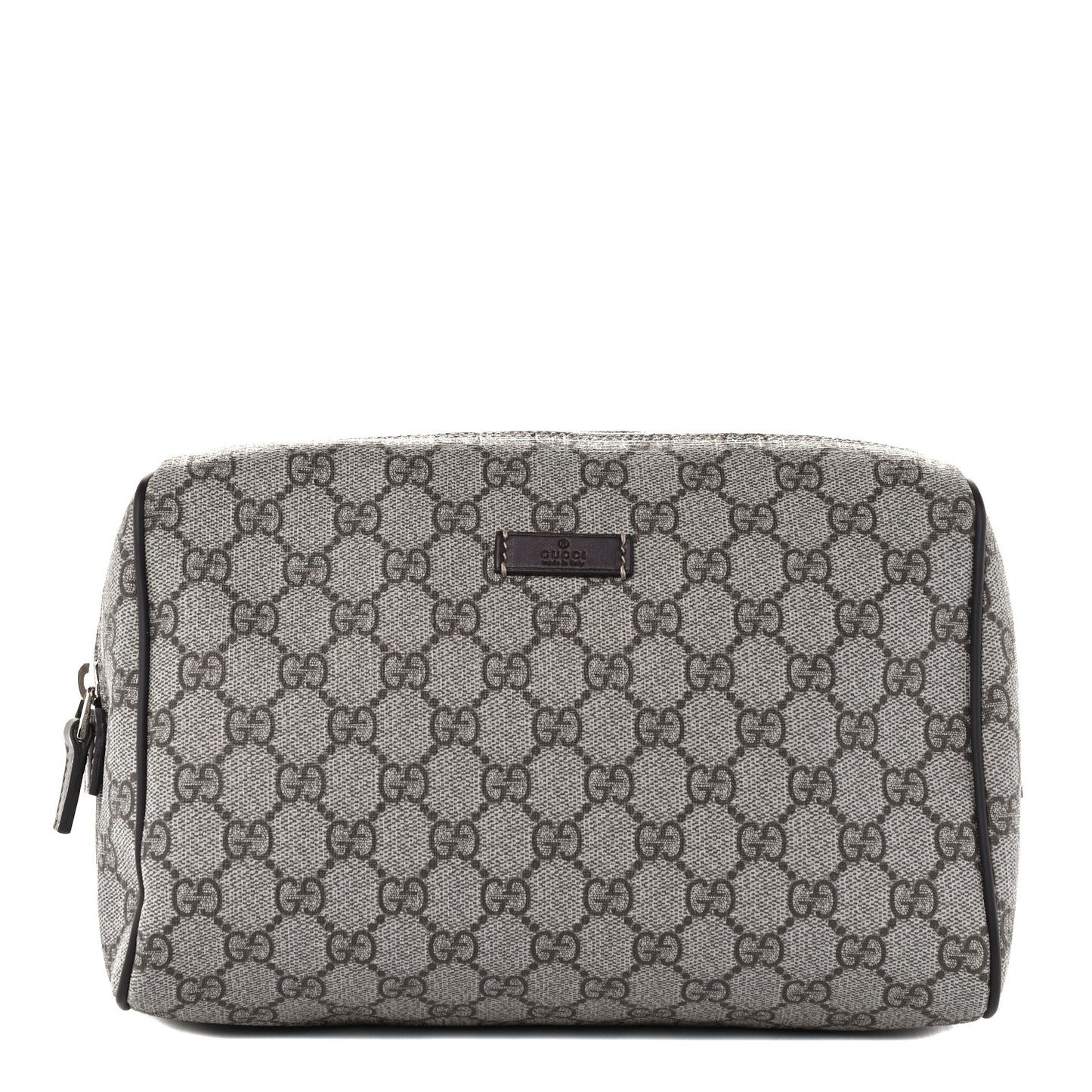 GG Plus Monogram Large Toiletry Case Brown