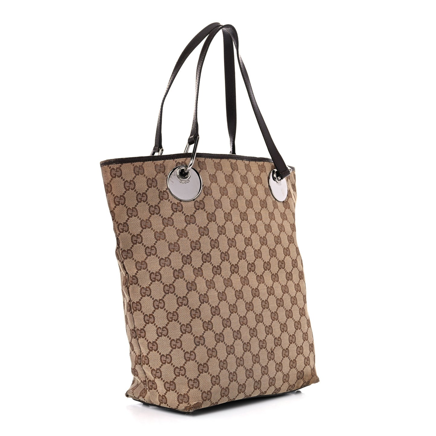 Monogram Large Eclipse Tote Brown