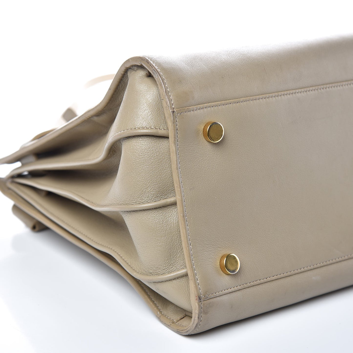 Calfskin Small Sac De Jour Beige