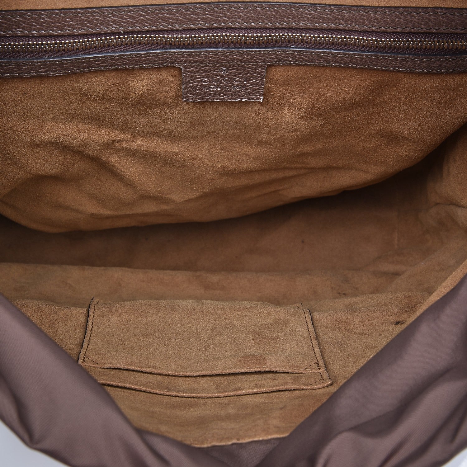 Gucci GG Supreme Monogram Tian Web Single Buckle Backpack Beige Multicolor New Acero 5 of 7