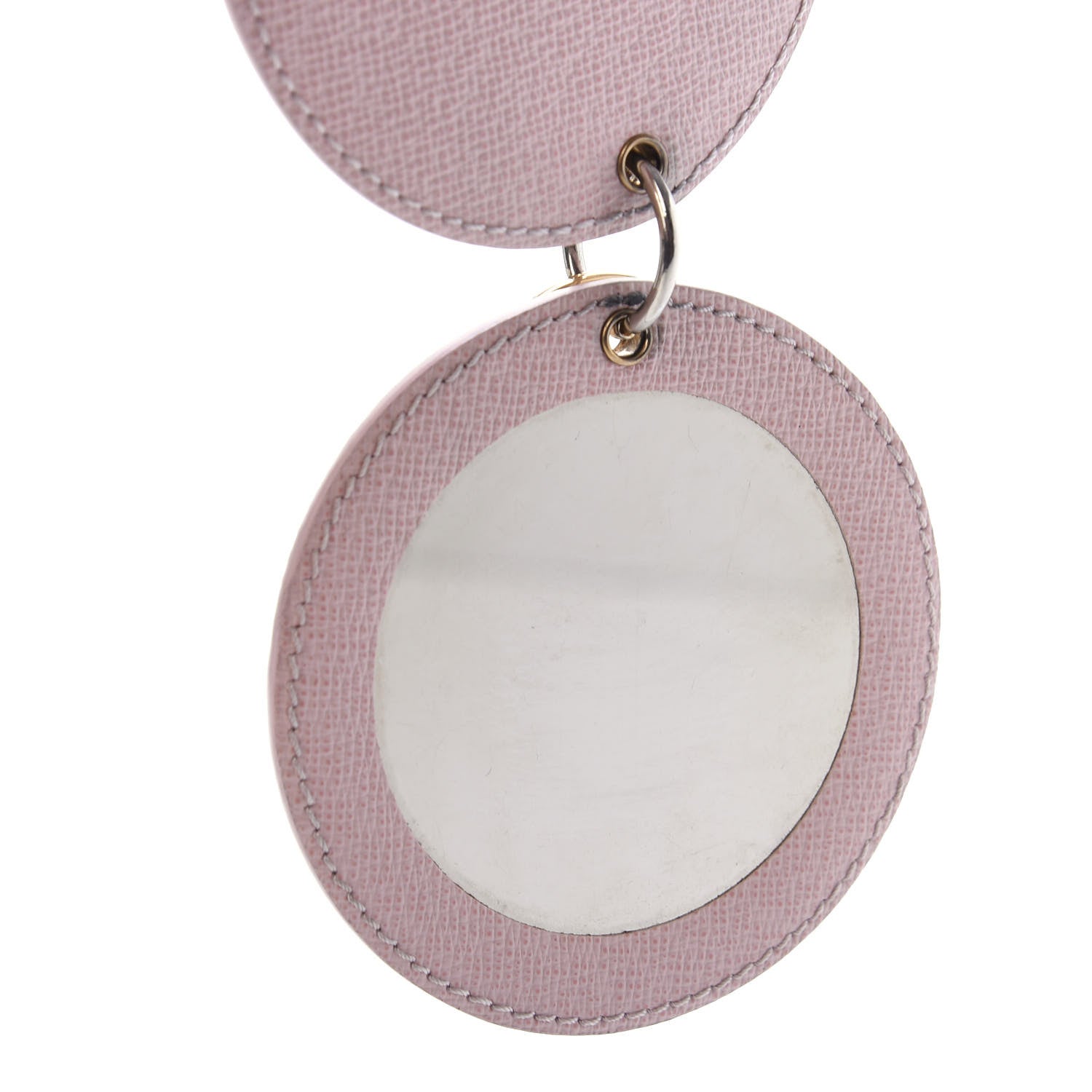 Louis Vuitton Monogram LV Mirror Bag Charm Key Holder Rose Ballerine 5 of 5