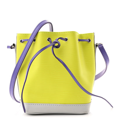 Louis Vuitton Epi Nano Noe Acid Yellow 1 of 11