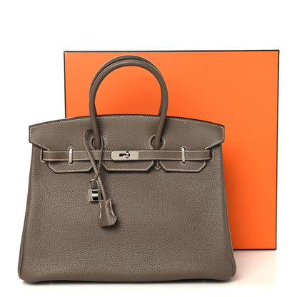 Hermes Togo Birkin 35 Etoupe 13 of 13