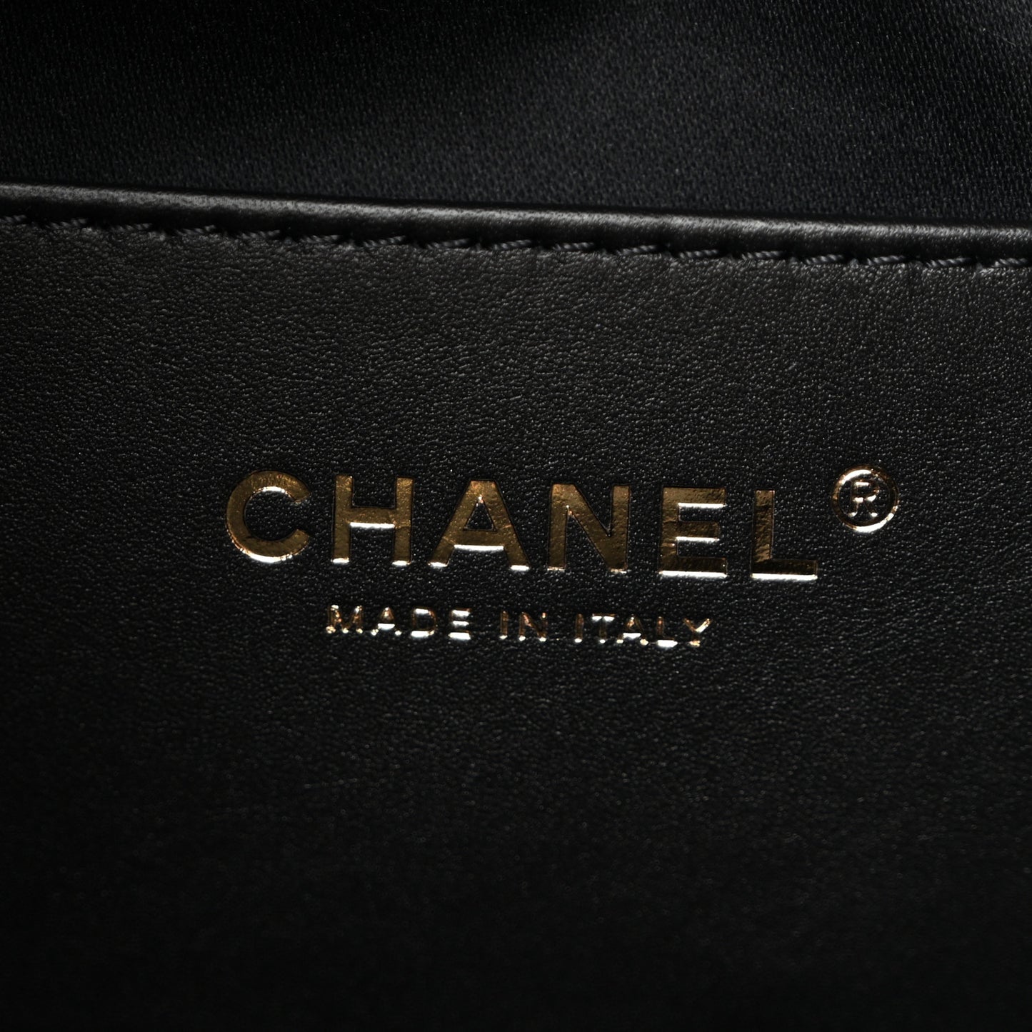 Washed Denim Quilted Medium Chanel 25 Handbag Black