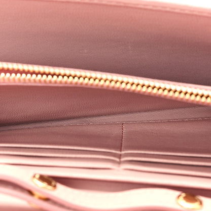 Miu Miu Nappa Matelasse Wallet On Chain Orchidea 11 of 11