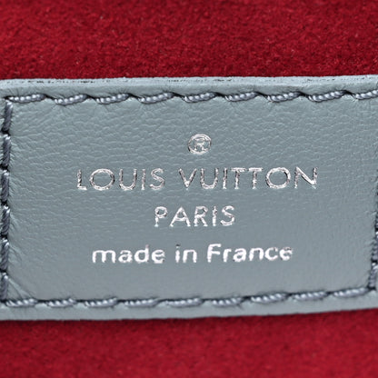 Louis Vuitton Lambskin Embossed Monogram Coussin PM Blue Glacier 8 of 10