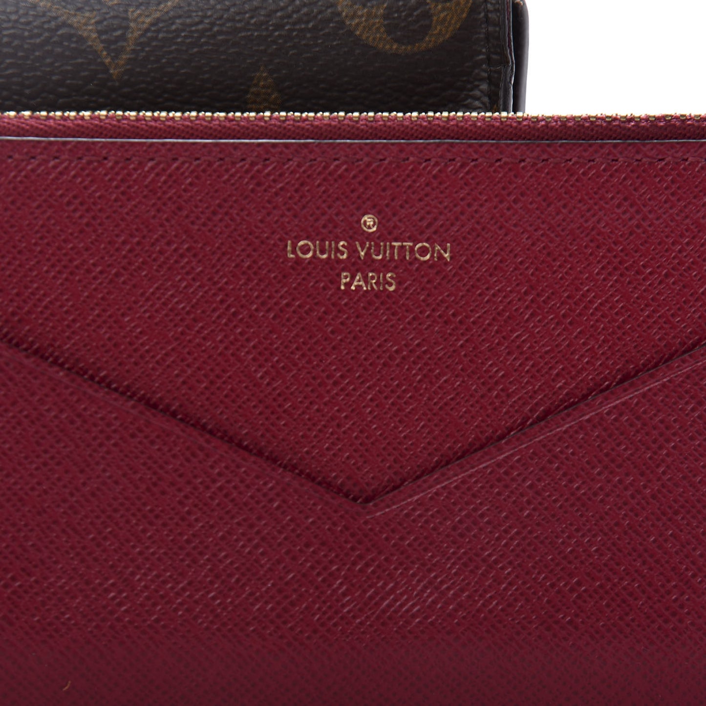 Monogram Jeanne Wallet Fuchsia
