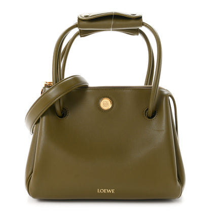 Loewe Supple Calfskin Small Madrid Bag Olive 1 of 10