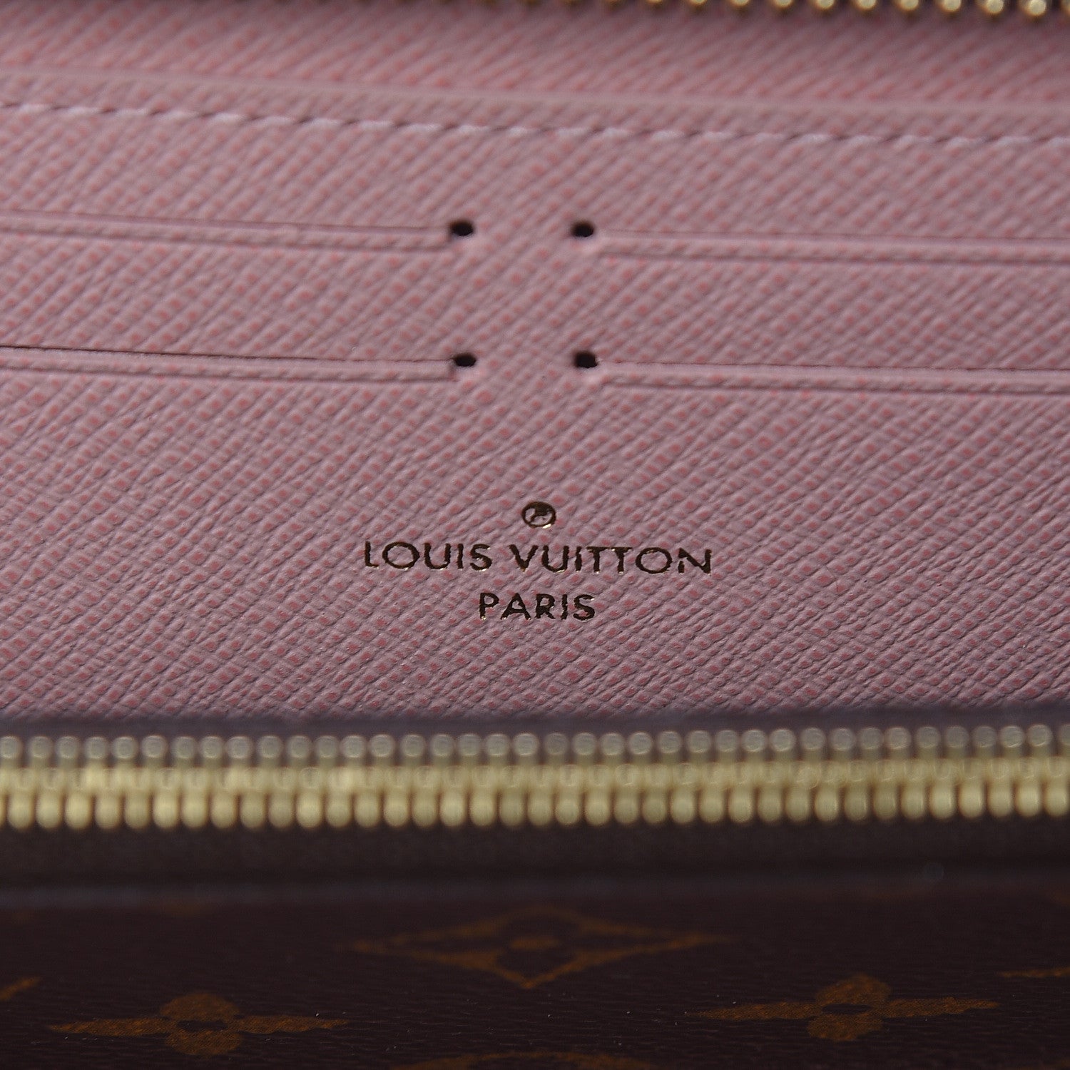 Louis Vuitton Monogram Clemence Wallet Rose Ballerine 6 of 7