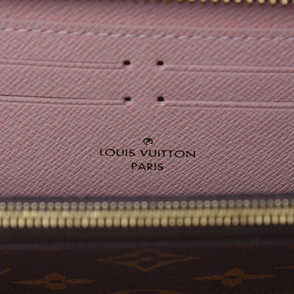 Louis Vuitton Monogram Clemence Wallet Rose Ballerine 6 of 7
