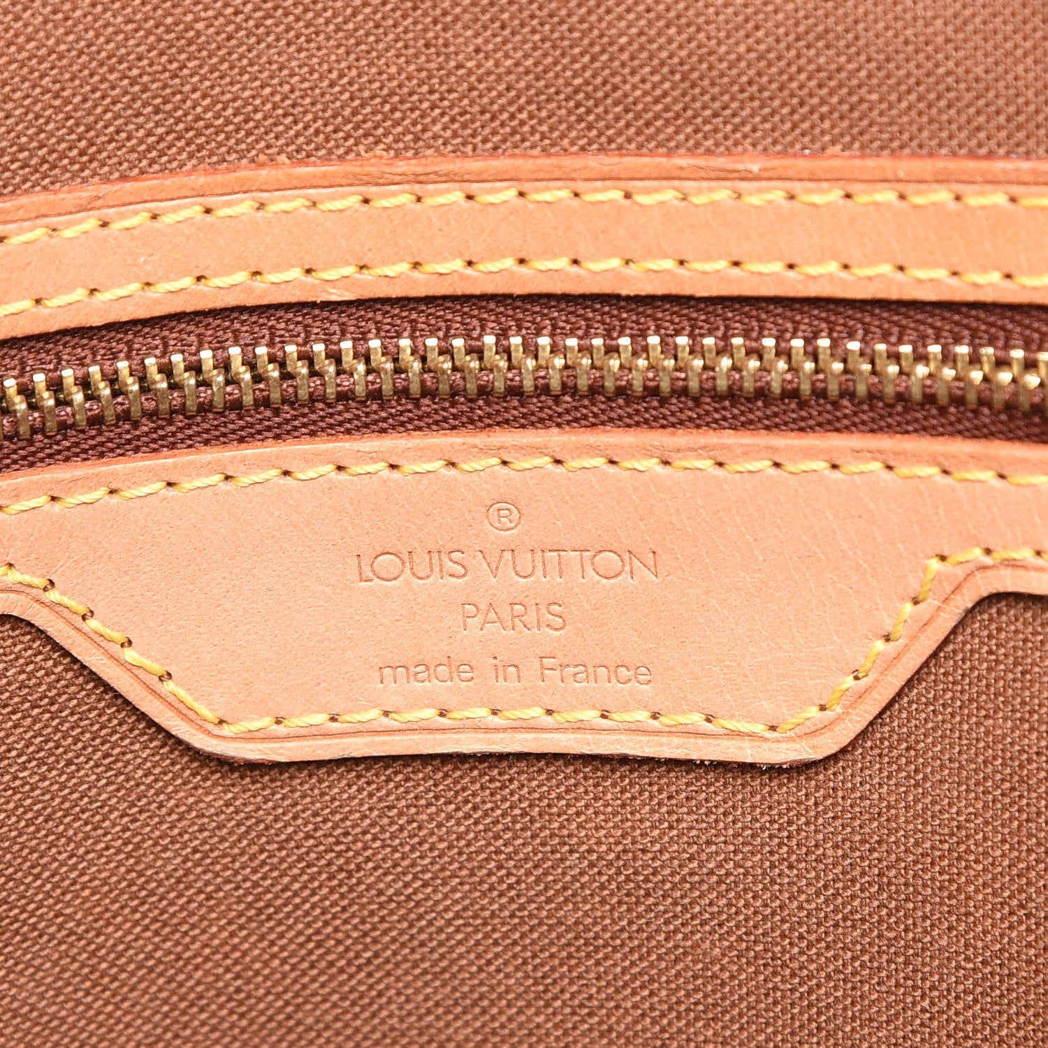Louis Vuitton Monogram Cabas Mezzo 6 of 14