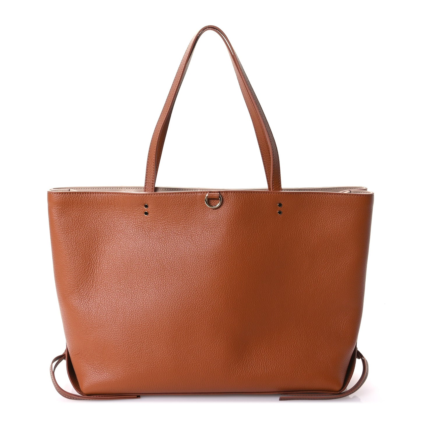 Calfskin Medium East West Sense Tote Tan