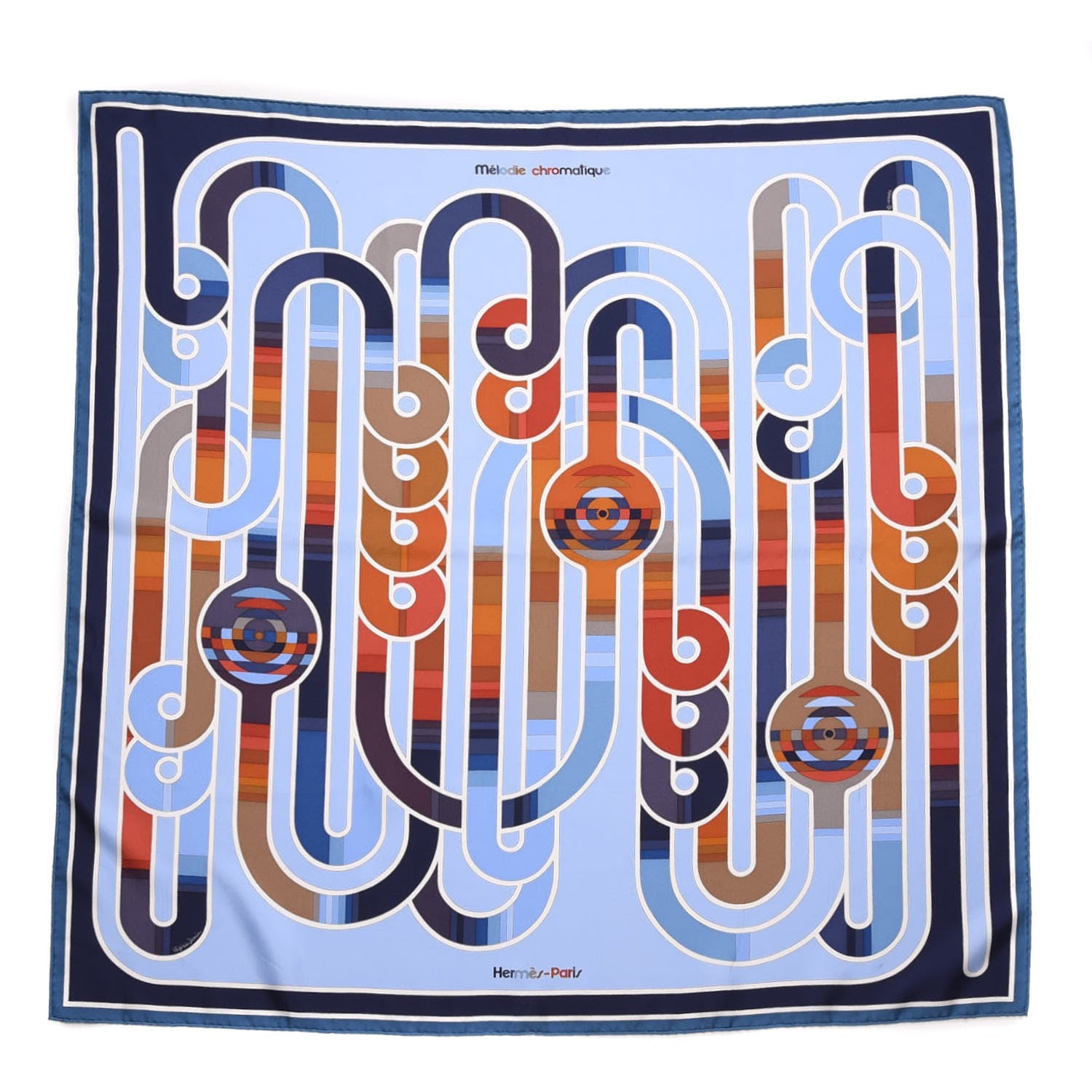 Hermes Silk Melodie Chromatique 90 1 of 9