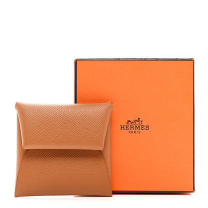 Hermes Epsom Bastia Coin Purse Gold 8 of 8