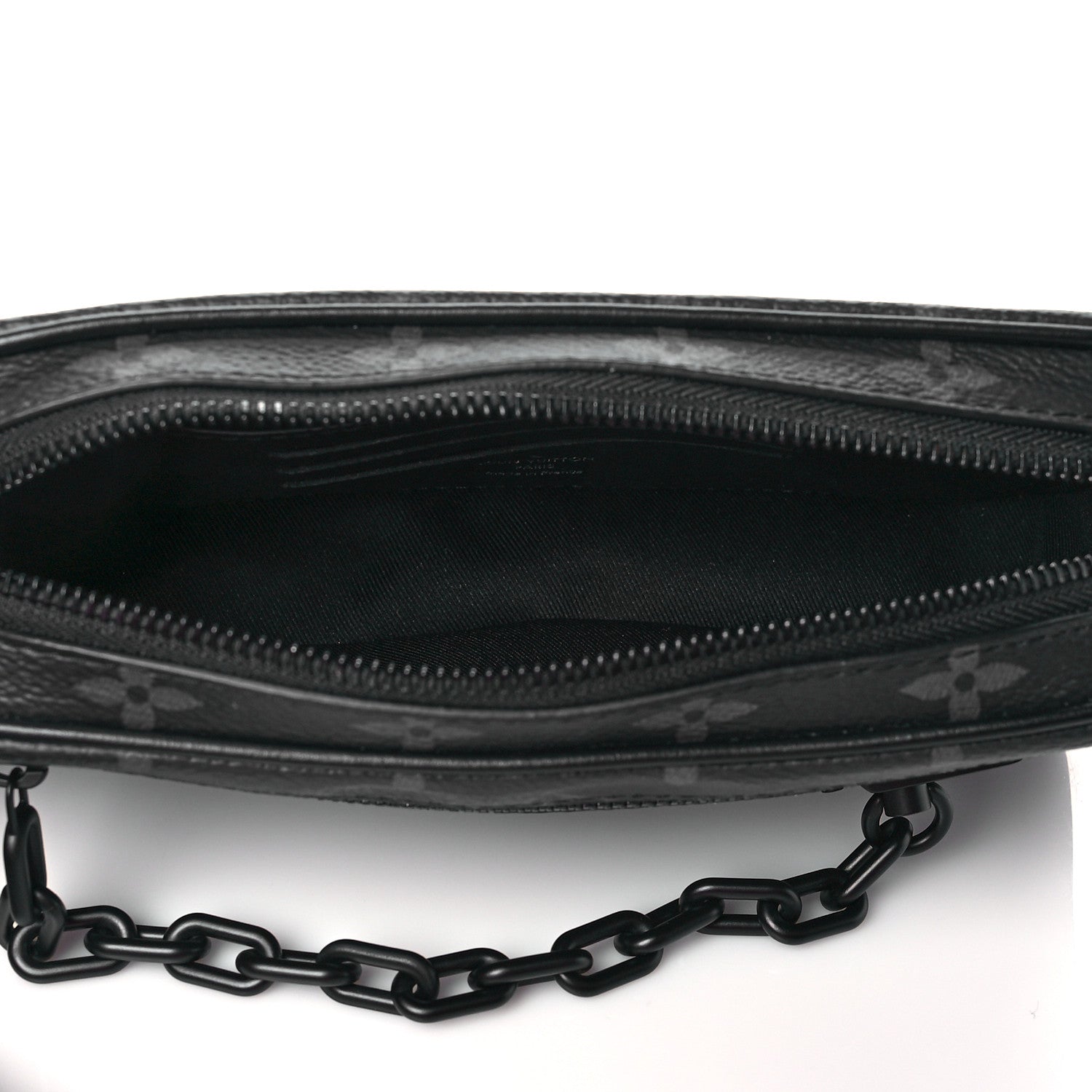 Louis Vuitton Monogram Eclipse Pochette Volga 6 of 10