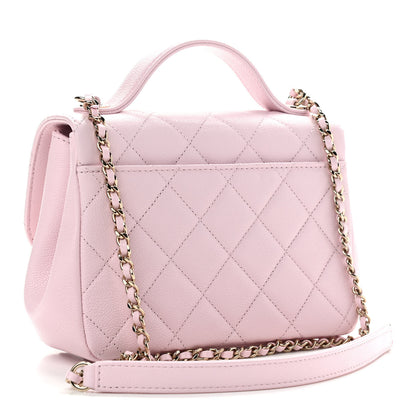 Chanel Caviar Quilted Small Business Affinity Flap Light Pink 3 of 9