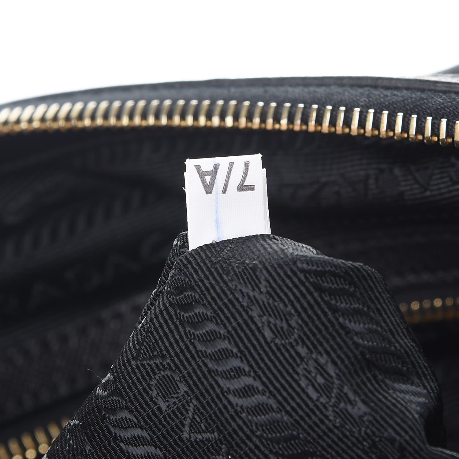 Prada Tessuto Nylon Saffiano Tote Nero Black 8 of 10