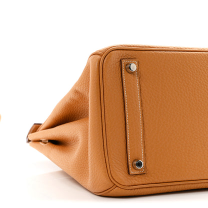Hermes Togo HAC Birkin 32 Natural Sable 9 of 10