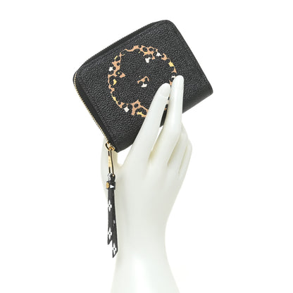 Louis Vuitton Monogram Giant Jungle Zippy Coin Purse Black 2 of 9