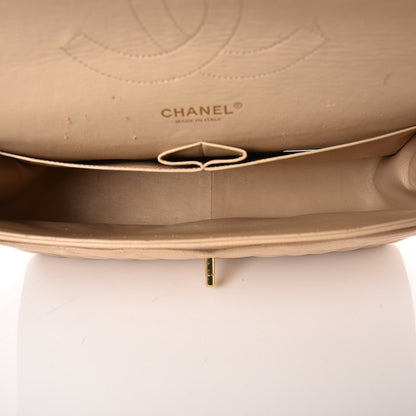 Chanel Caviar Quilted Jumbo Double Flap Beige Clair 5 of 15