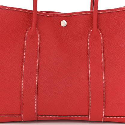 Hermes Negonda Garden Party 36 MM Rouge Casaque 8 of 11