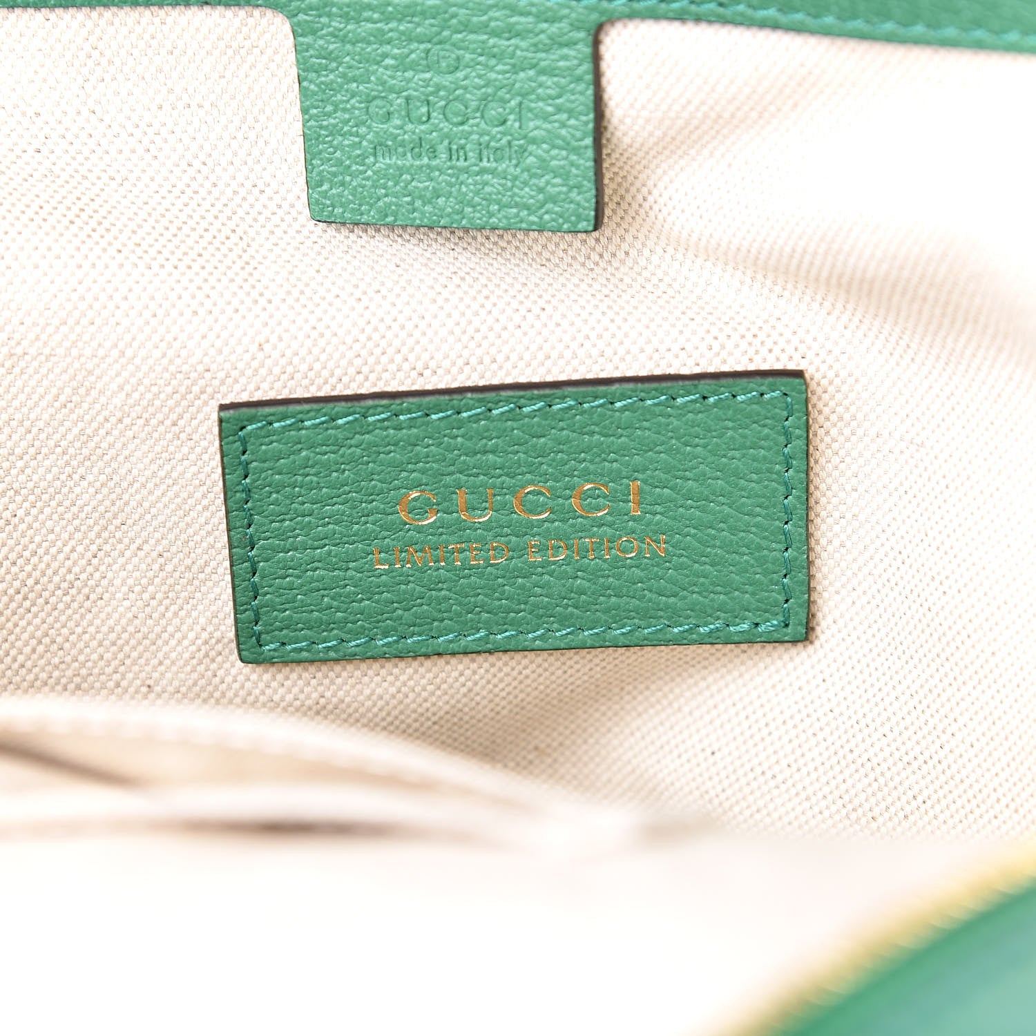 Gucci GG Supreme Monogram Flora Web Small Ophidia Day Backpack Green 6 of 12