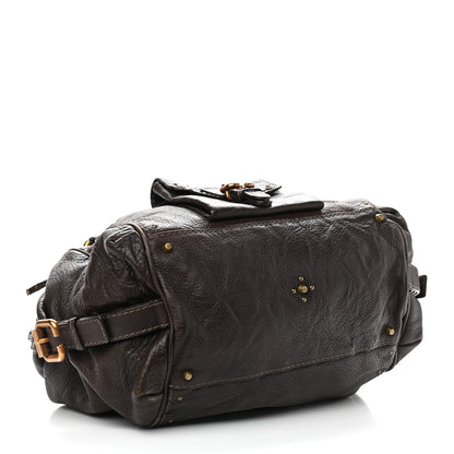 Chloe Calfskin Paddington Front Pocket Tote Chocolate 4 of 10