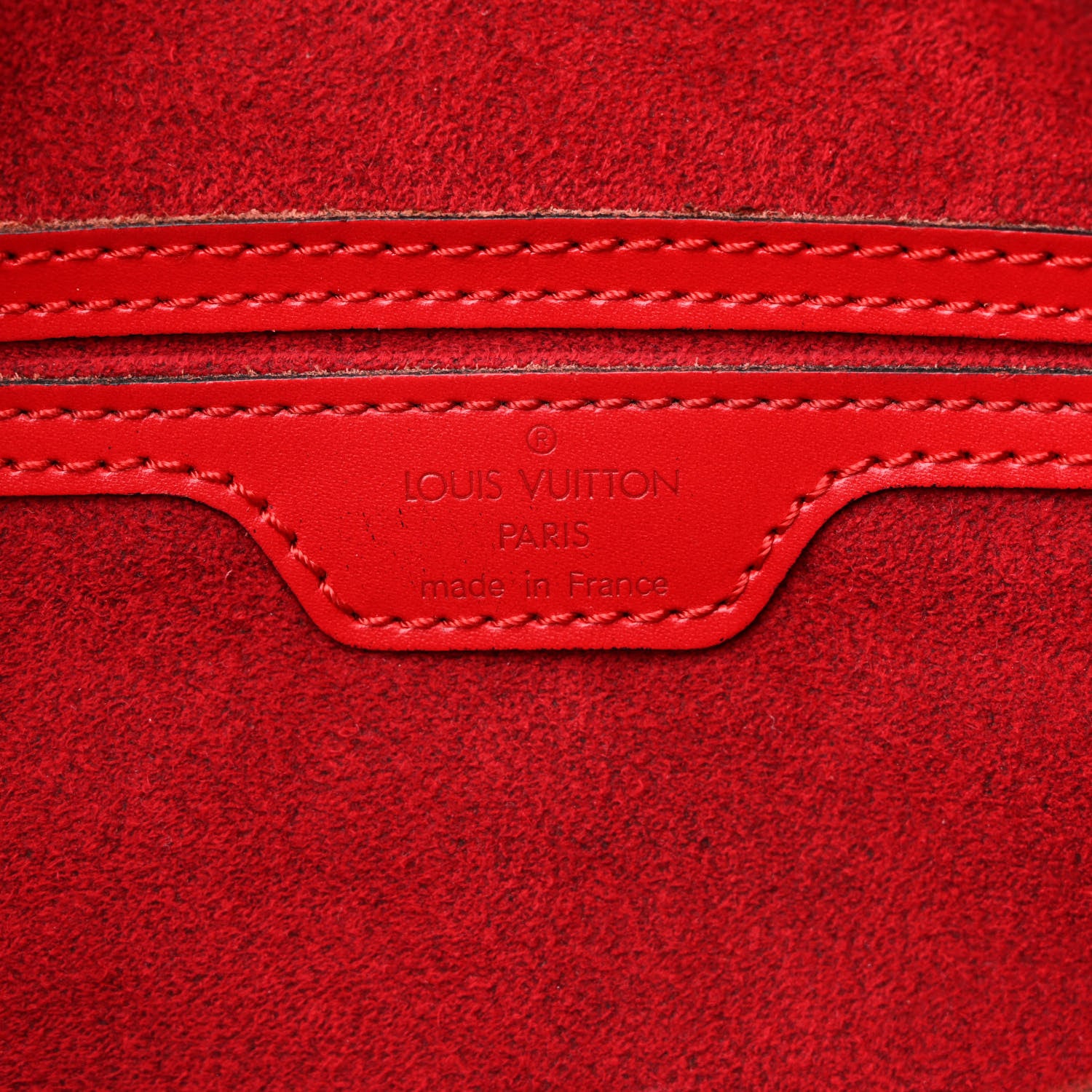 Louis Vuitton Epi Soufflot Rouge 8 of 17