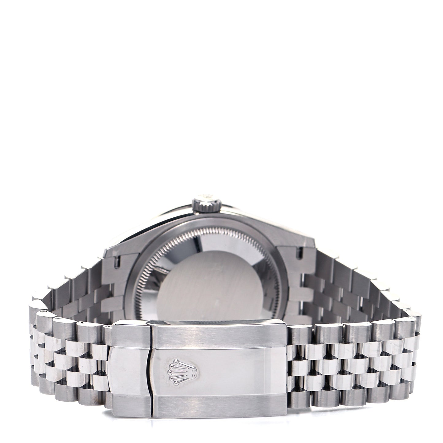 Stainless Steel 18K White Gold Diamond 36mm Oyster Perpetual Datejust Watch Black 126284RBR
