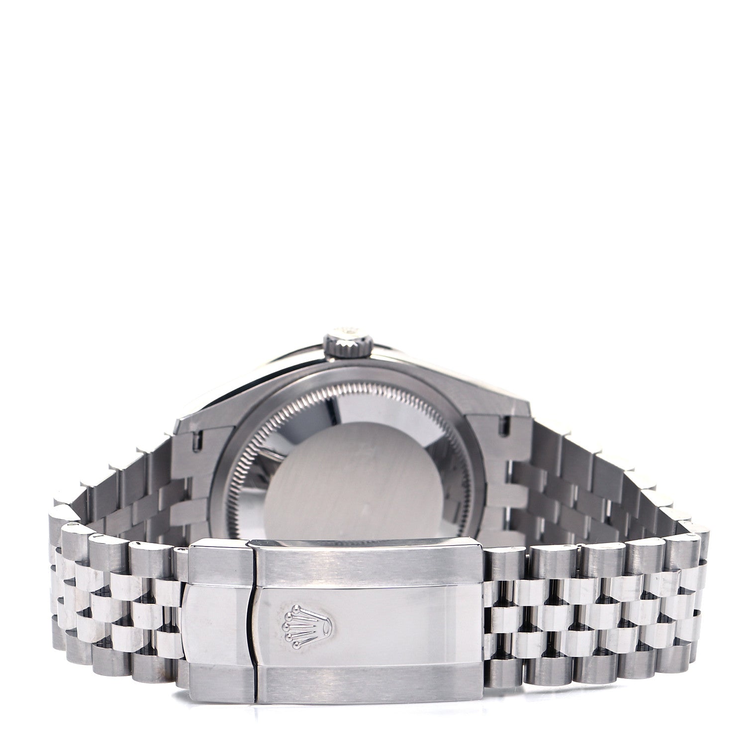 Rolex Stainless Steel 18K White Gold Diamond 36mm Oyster Perpetual Datejust Watch Black 126284RBR 3 of 5