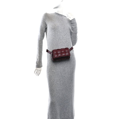 Bottega Veneta Nappa Maxi Intrecciato Padded The Belt Cassette Bag Barolo 2 of 11