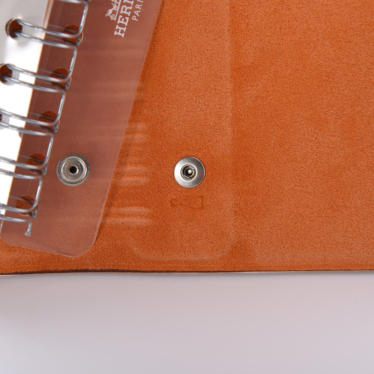 Hermes Togo Ulysse PM Agenda Cover Orange 7 of 7