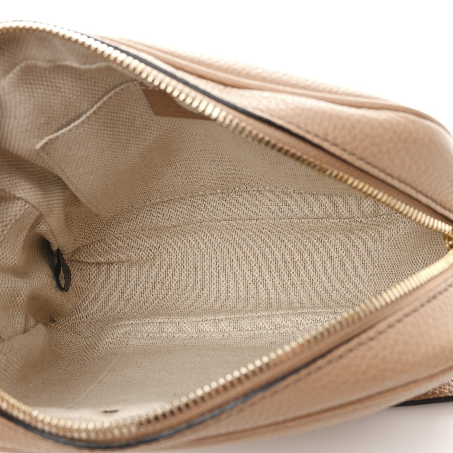 Gucci Pebbled Calfskin Small Soho Disco Bag Camelia 5 of 12