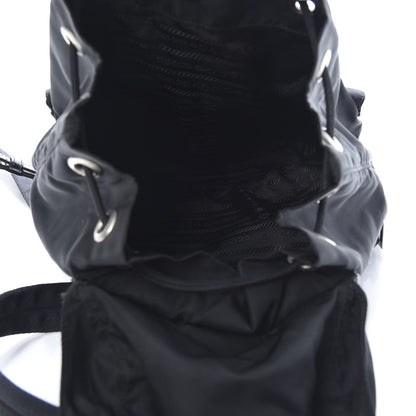 Prada Nylon Vela Medium Backpack Black 4 of 9