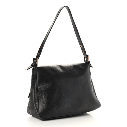 Fendi Calfskin Forever Mama Baguette Black 3 of 10