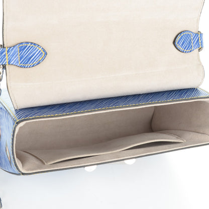 Louis Vuitton Epi Azteque Twist Shoulder Bag MM Denim Light 5 of 7