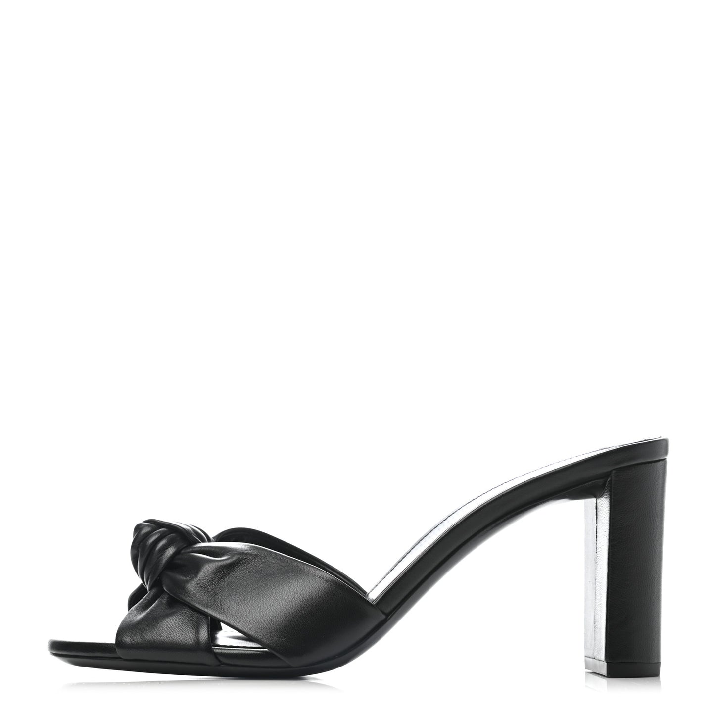 Lambskin Bianca Mules 40 Black